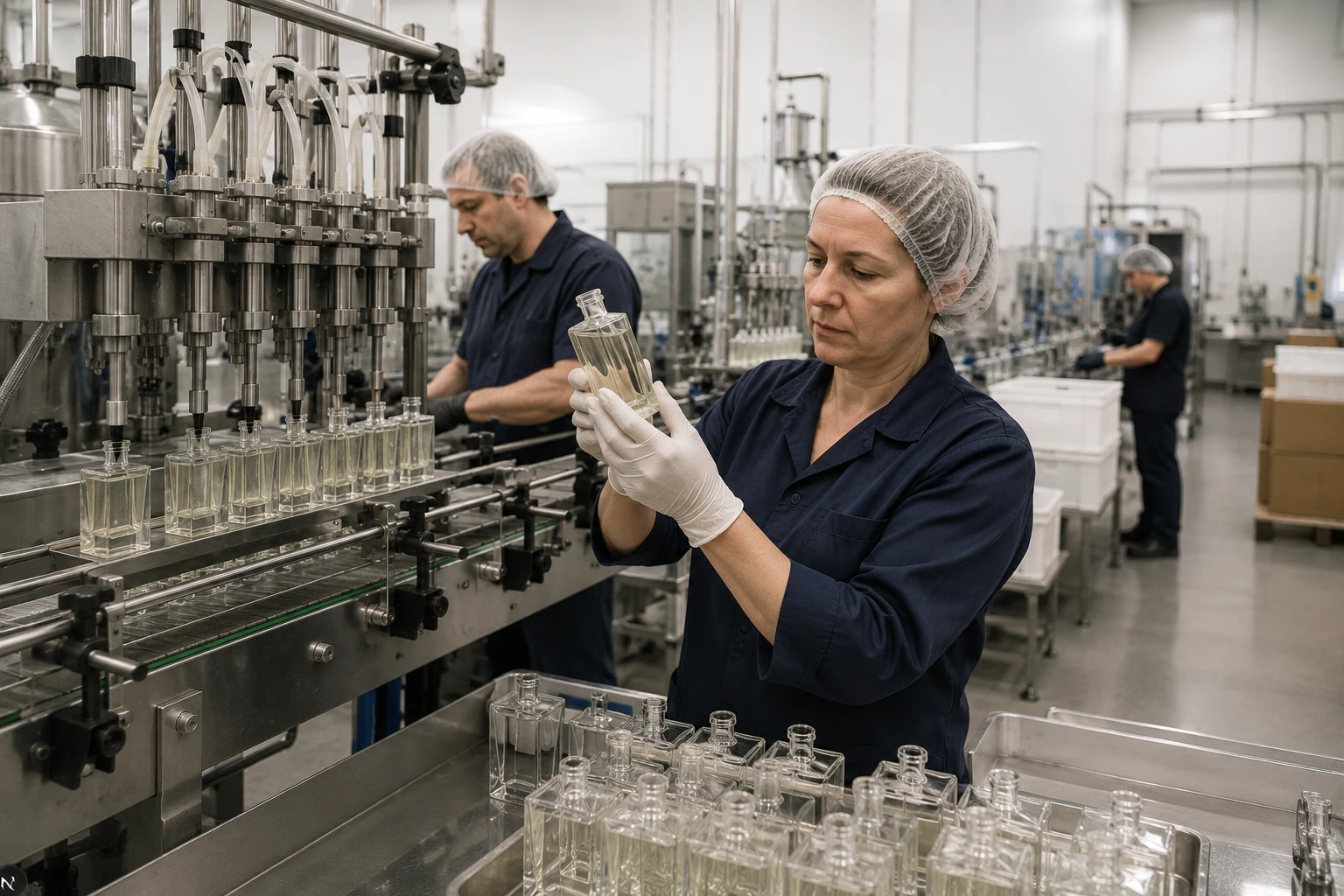 European contract filling factory for perfume projects