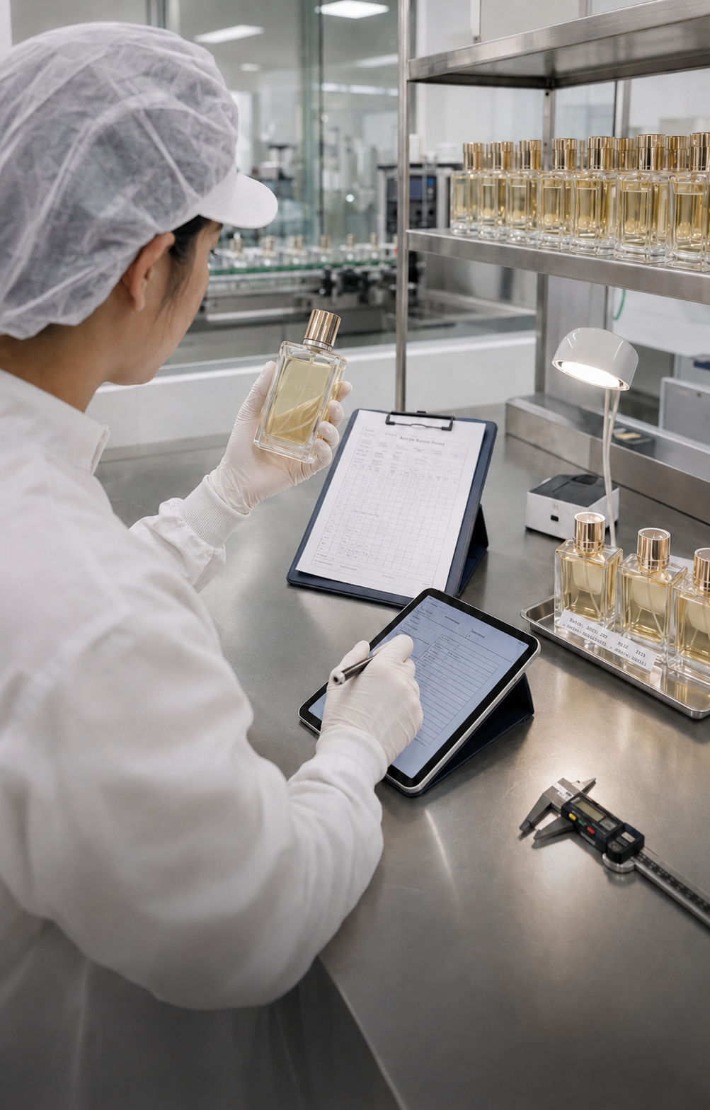 Quality control and fragrance sample evaluation