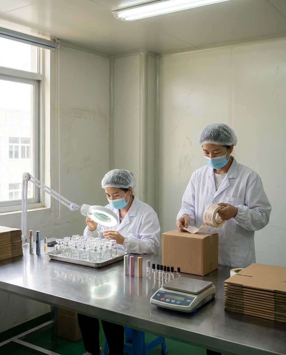 Perfume bottle customization and private label branding