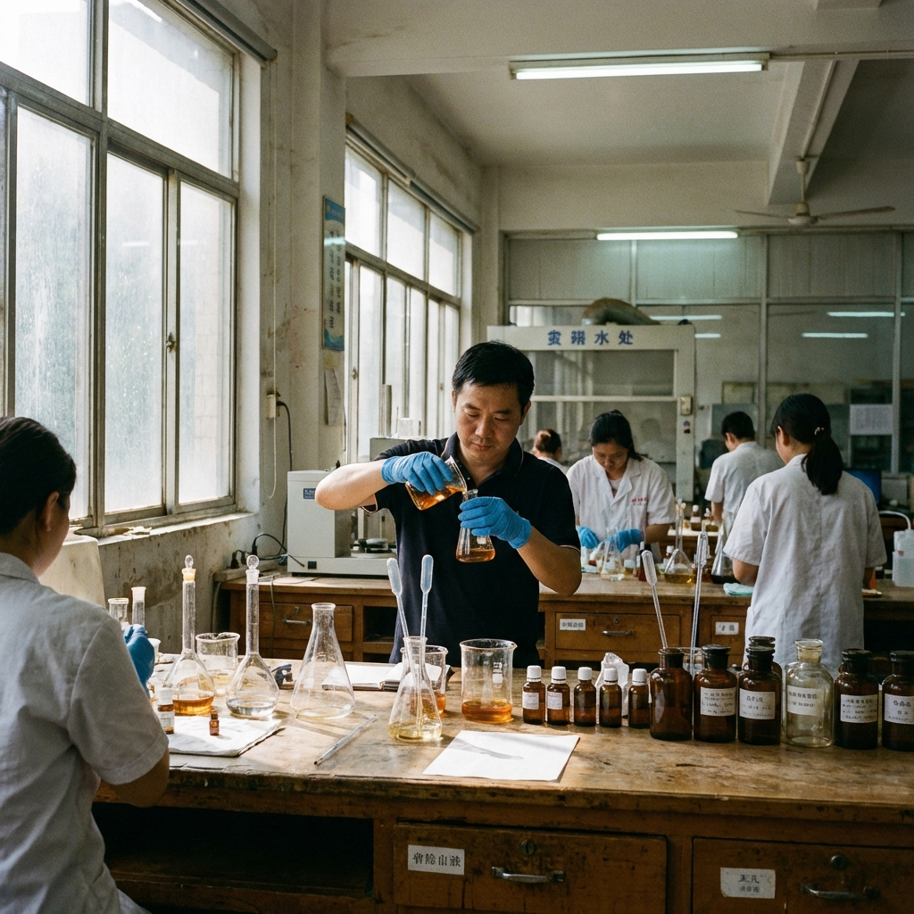 Perfume manufacturing capabilities — laboratory and production